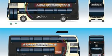 Reading Buses’ Jet Black livery to be updated by BP Rolls