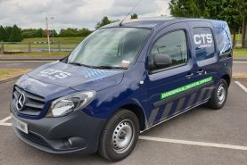 CTS Logistics van fleet livery by BP Rolls Signs and Graphics